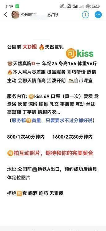 公园前大d姐报告
